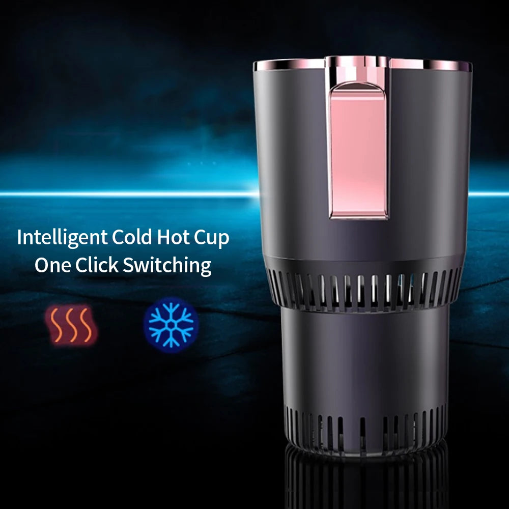 Smart Digital Car Cup Holder Cooler & Heater